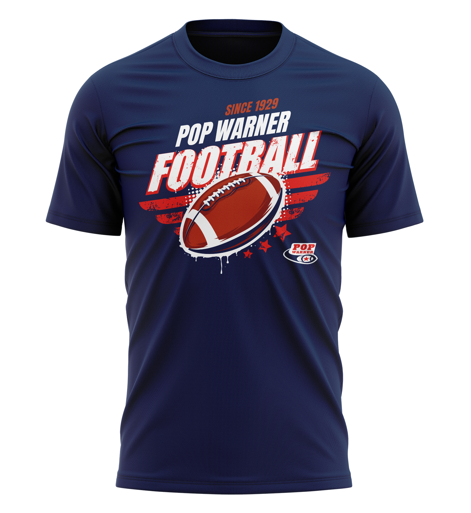 Pop Warner Football T-Shirt Since 1929 – Pop Warner Little Scholars Inc.