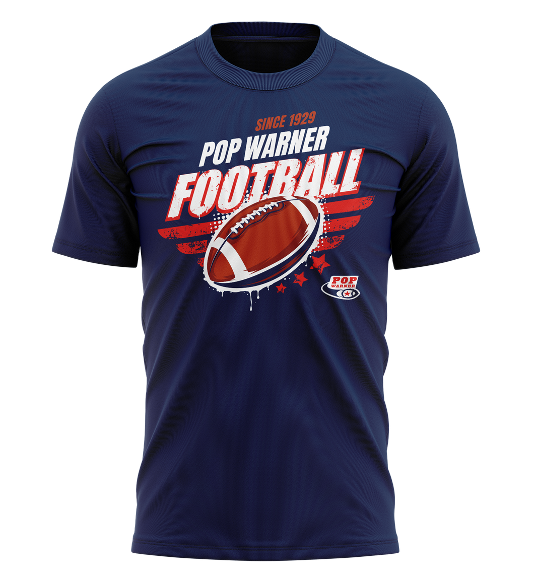 Pop Warner Football T-Shirt Since 1929