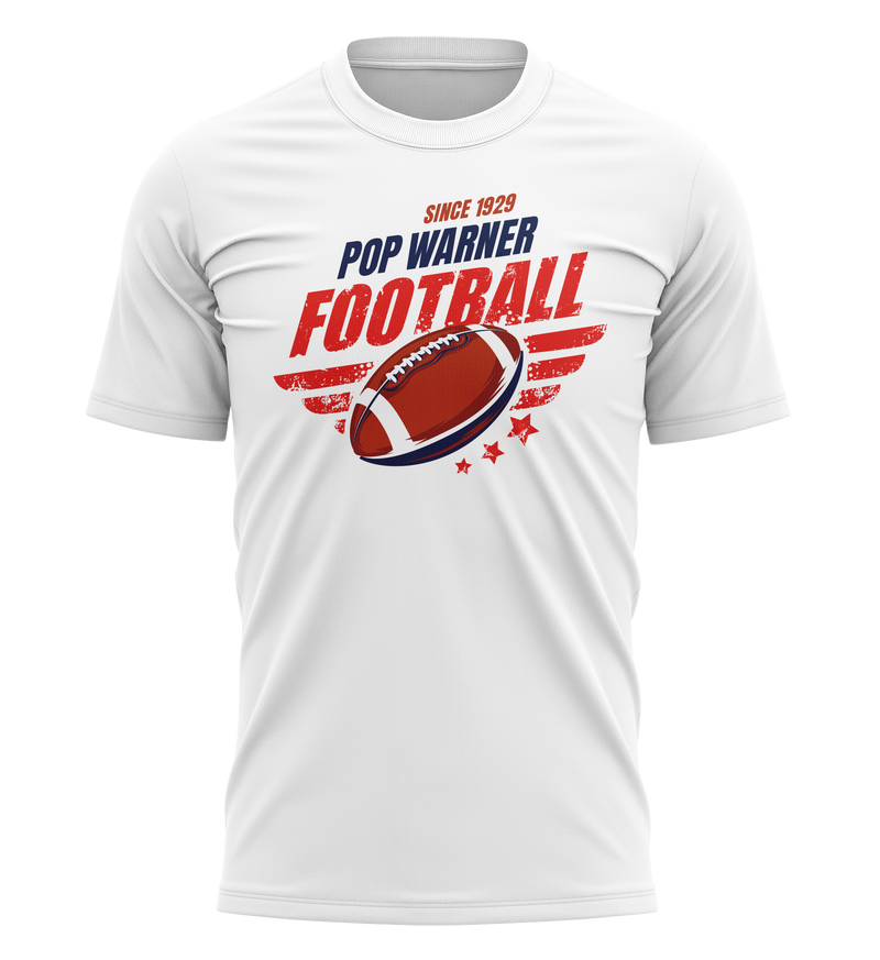 Pop Warner Football T-Shirt Since 1929