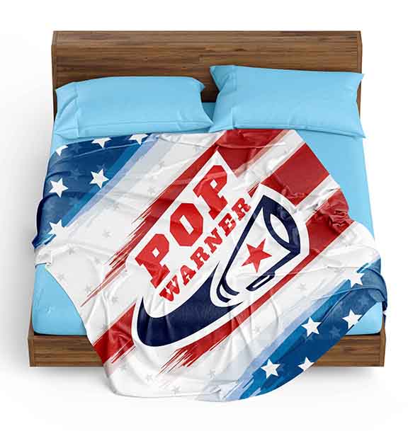 Cheer Stars and Stripes Blanket